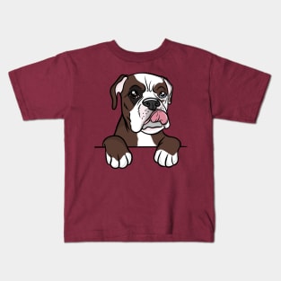 Tri colored Boxer Kids T-Shirt